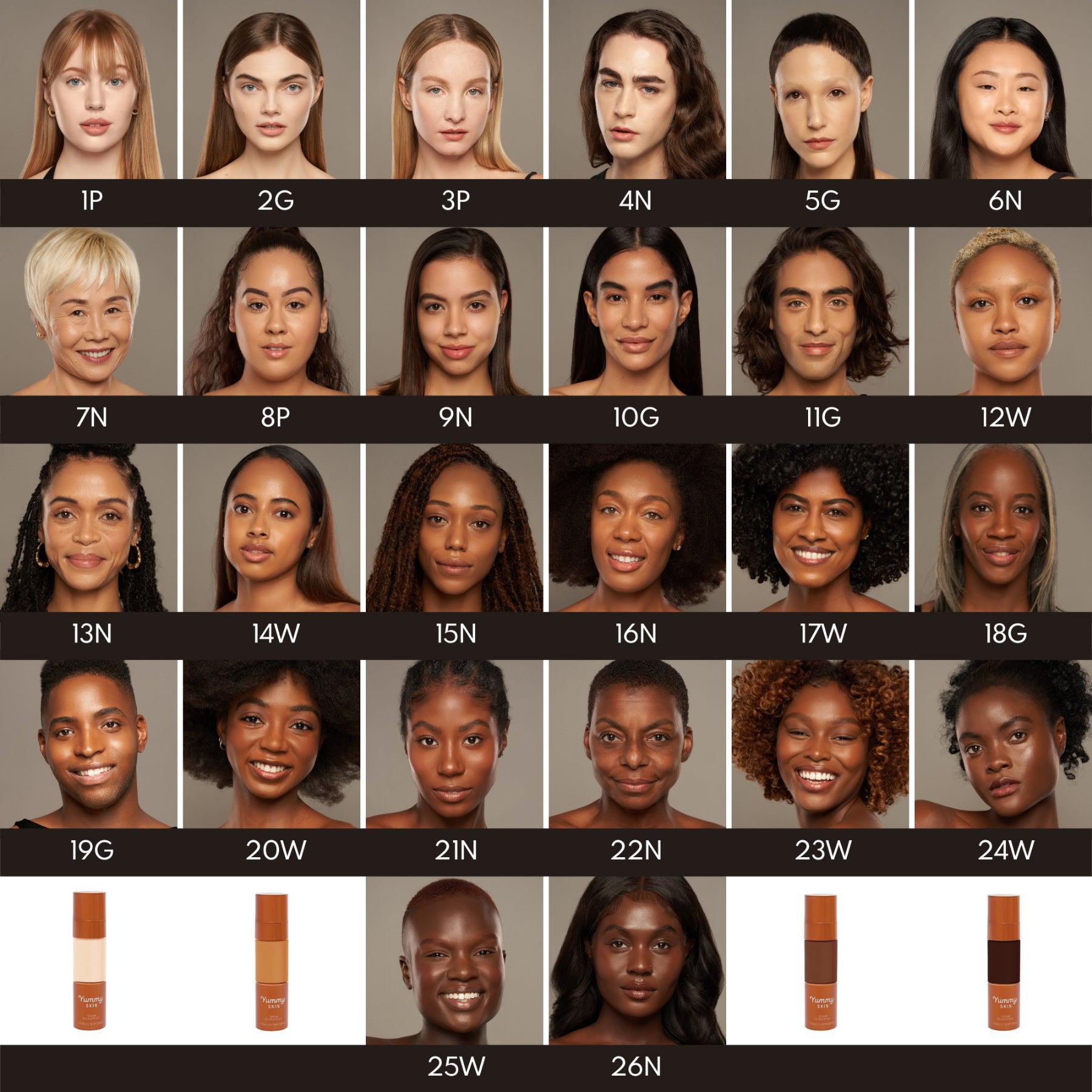 Danessa Myricks Beauty Yummy Skin Serum Foundation - Lightweight Hydrating Liquid Makeup with Buildable Coverage for Flawless Look | Perfect for Daily Wear & Special Occasions