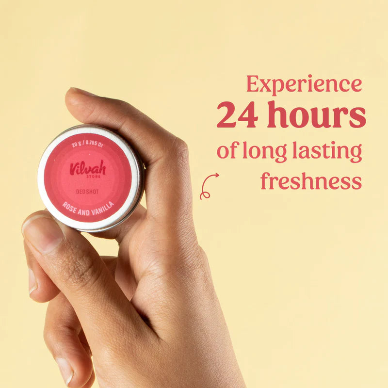 Deo Shot Rose and Vanilla Perfume Body Spray - Long Lasting Fragrance for Women, Floral Scent with Sweet Vanilla Notes | Perfect for Daily Wear, Date Nights & Special Occasions