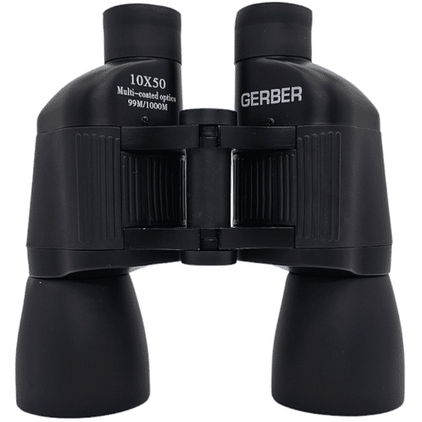 Gerber Swift 10x50 Fixed Focus Binoculars - High Power Waterproof Binoculars for Adults, Hunting, Bird Watching & Outdoor Activities