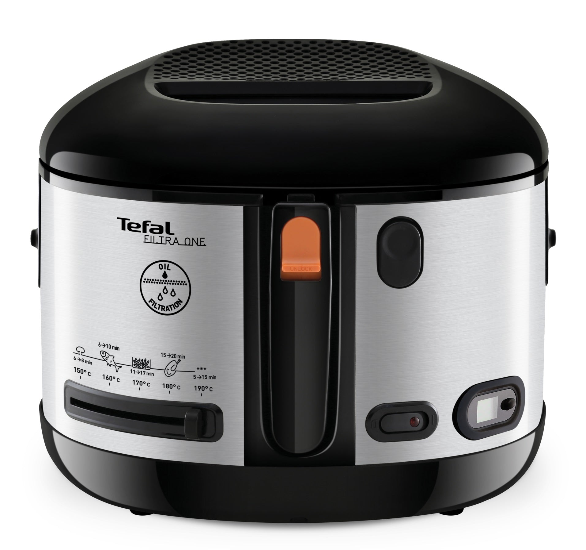 Tefal FF175D71 Single Burner Induction Cooktop - Black Stainless Steel | Portable Electric Stove for Dorm, Office & Small Kitchen Cooking