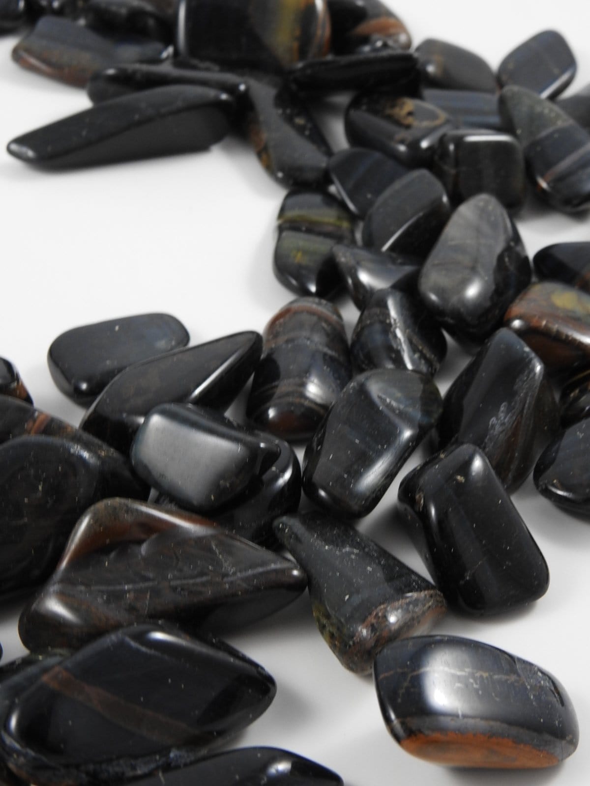 Natural Blue & Brown Tiger Eye Stone Beads - Bulk Wholesale for Jewelry Making, Healing Crystals & Meditation - Perfect for Necklaces, Bracelets & DIY Crafts