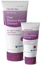 Critic-Aid Clear Moisture Barrier Ointment 4g Packets - Skin Protectant for Wounds, Ulcers & Irritations | Medical-Grade Protection for Bedsores, Incontinence & Dermatitis Care