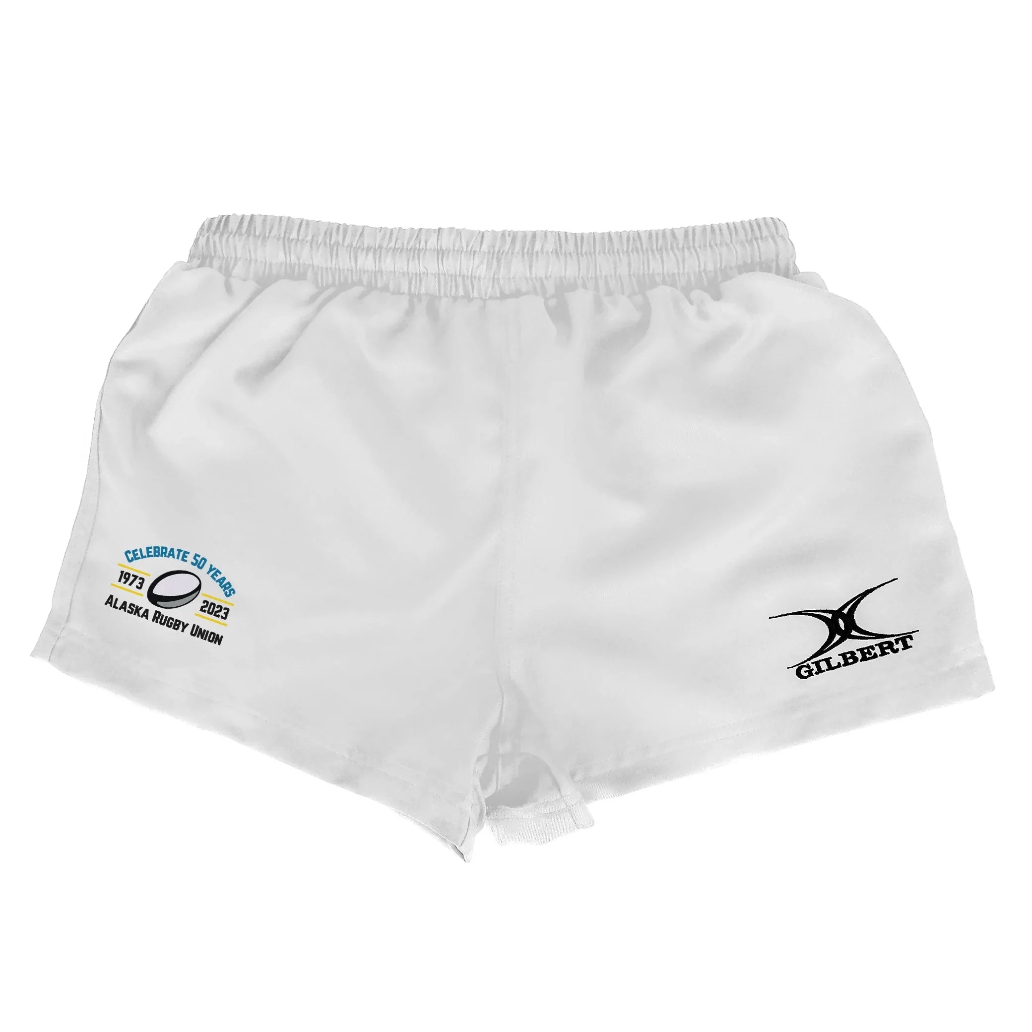 AKRU 50th Anniversary Saracen Rugby Shorts for Men - Breathable Quick-Dry Sports Shorts with Pockets - Perfect for Rugby Training, Gym Workouts & Casual Wear
