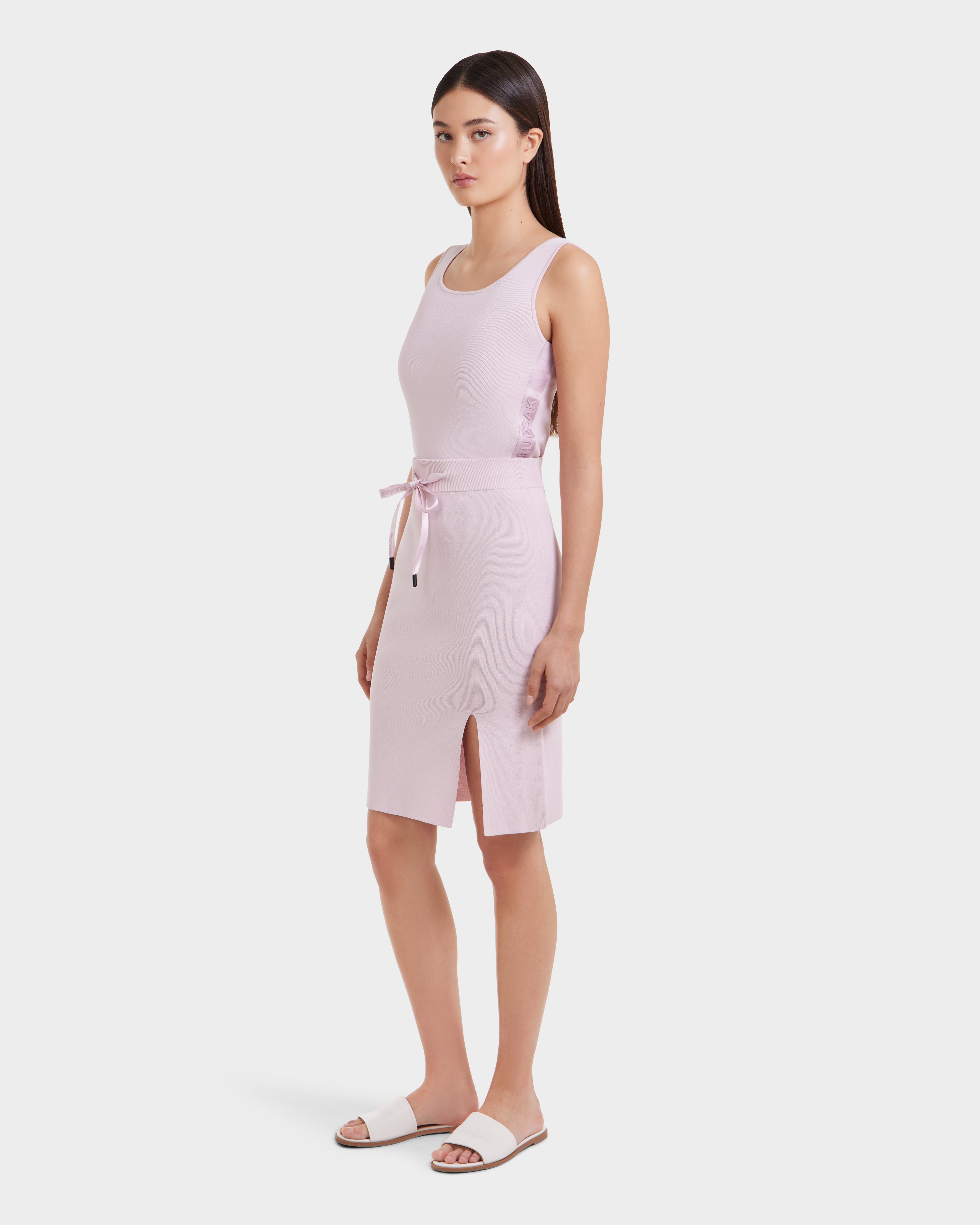 SAMADI L525006 Light Pink Women's Casual Dress - Perfect for Summer Outings, Beach Vacations, and Date Nights