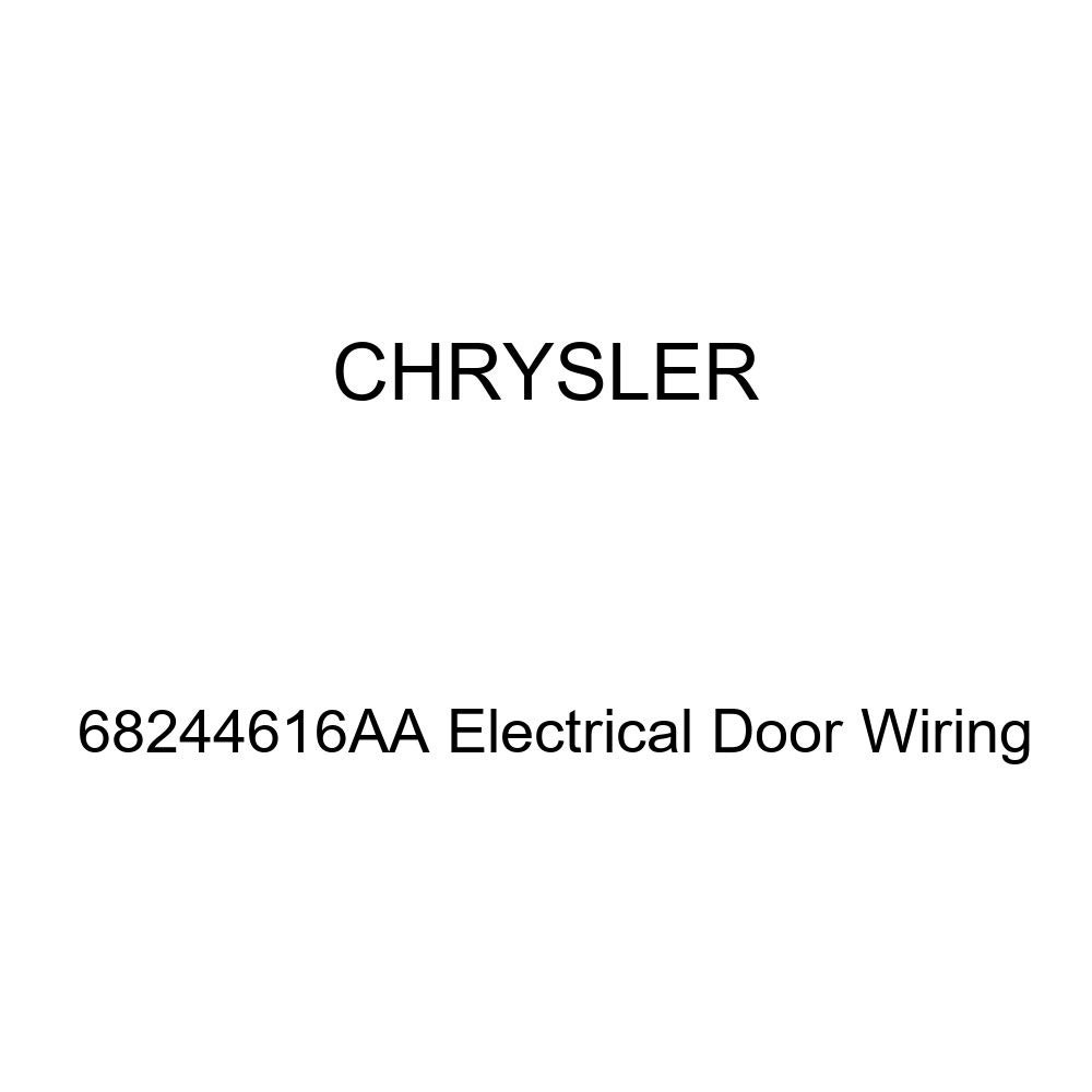 Genuine Chrysler 68244616AA Electrical Door Wiring Harness - Replacement for Dodge Ram 1500 2500 3500 - Perfect for Door Lock Power Window Repair & Auto Electrical System Maintenance
