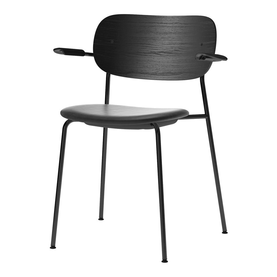 Modern Upholstered Dining Chair with Armrests - Comfortable & Stylish Seating for Kitchen, Dining Room, and Home Office