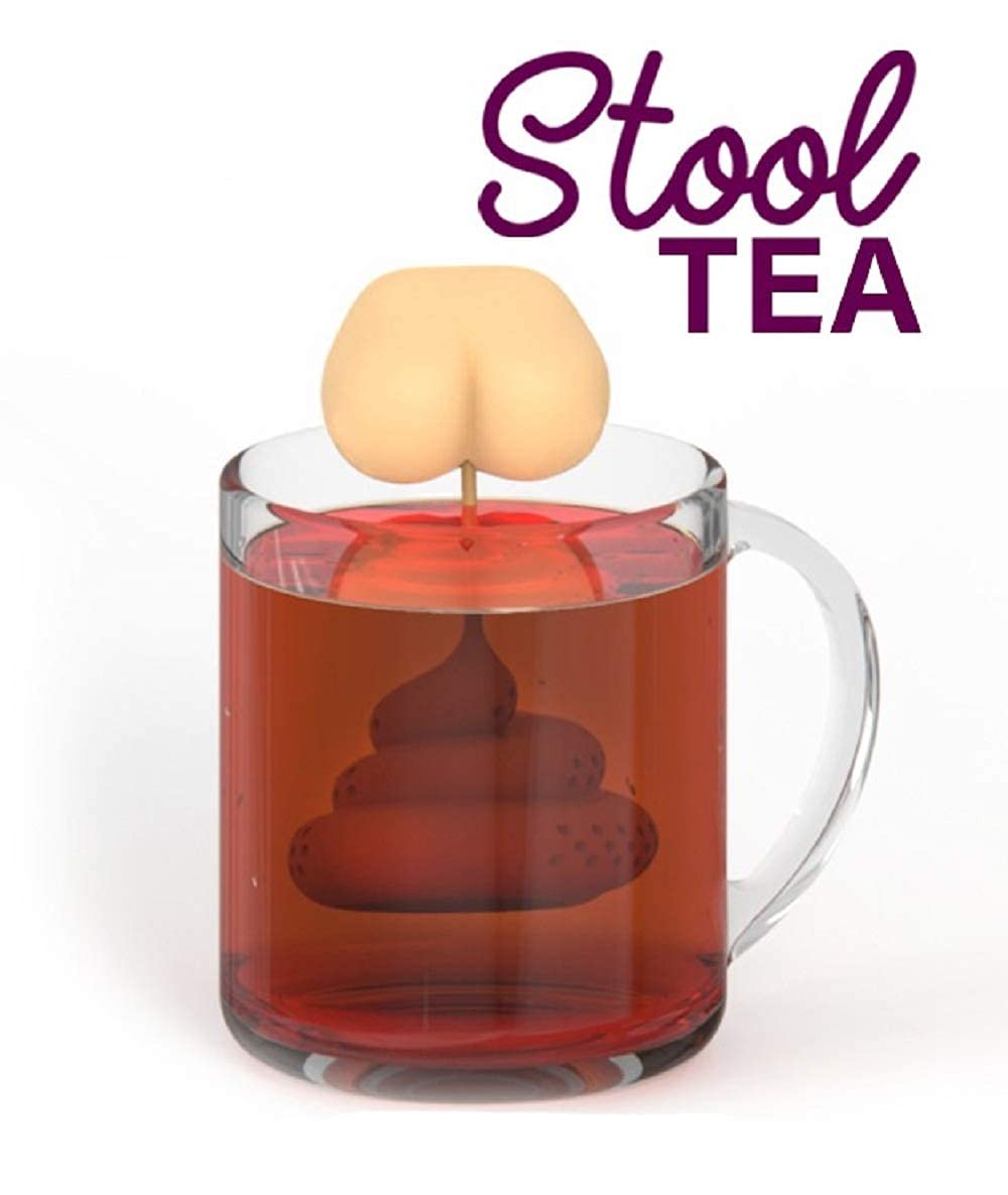 VARWANEO Funny Stool-Shaped Tea Infuser Ball - Loose Leaf Tea Strainer Filter for Hot & Iced Tea - Perfect for Home, Office & Gift Giving