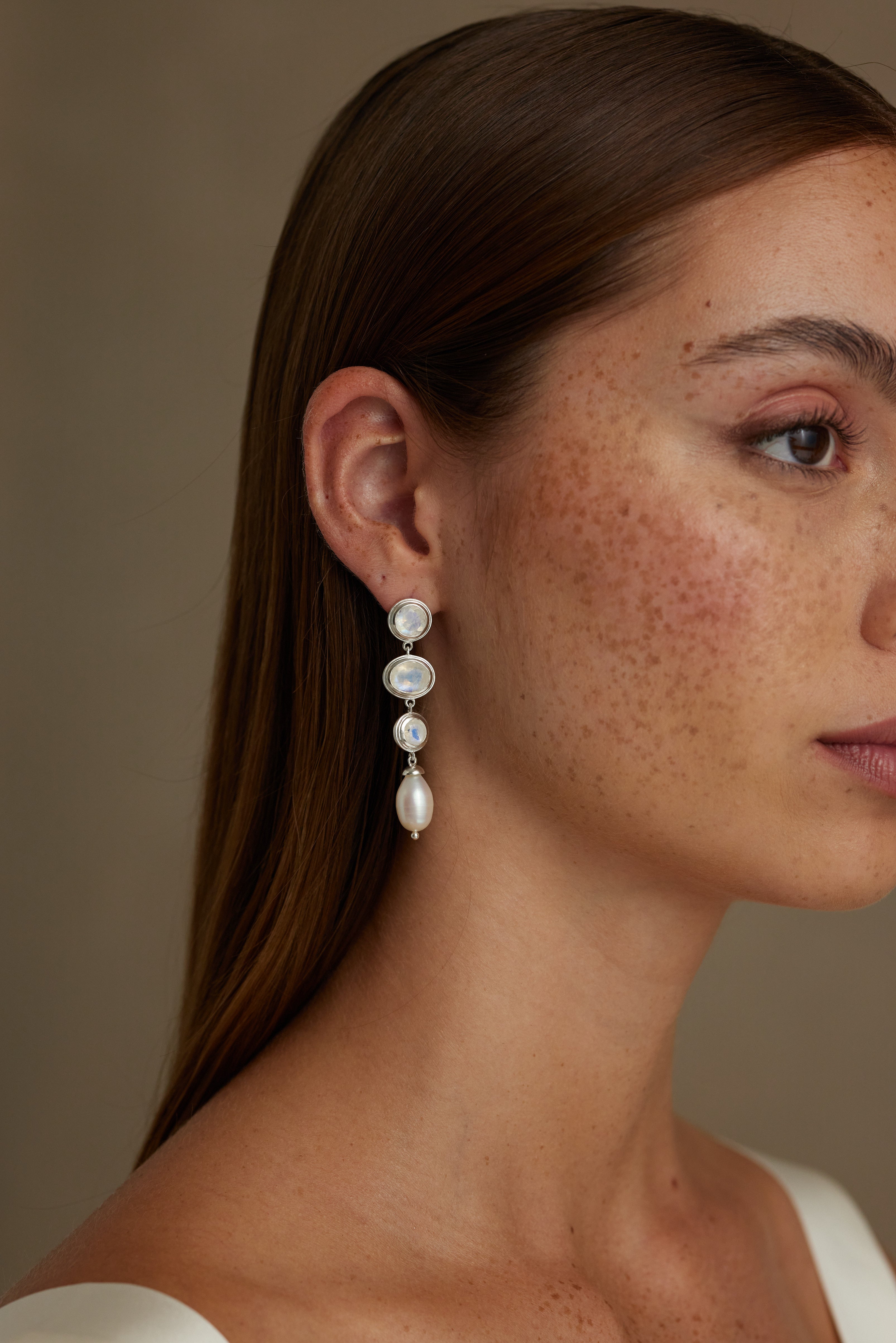 Elegant Eleanor Silver Earrings for Women - Hypoallergenic & Tarnish-Free - Perfect for Parties, Weddings & Everyday Wear