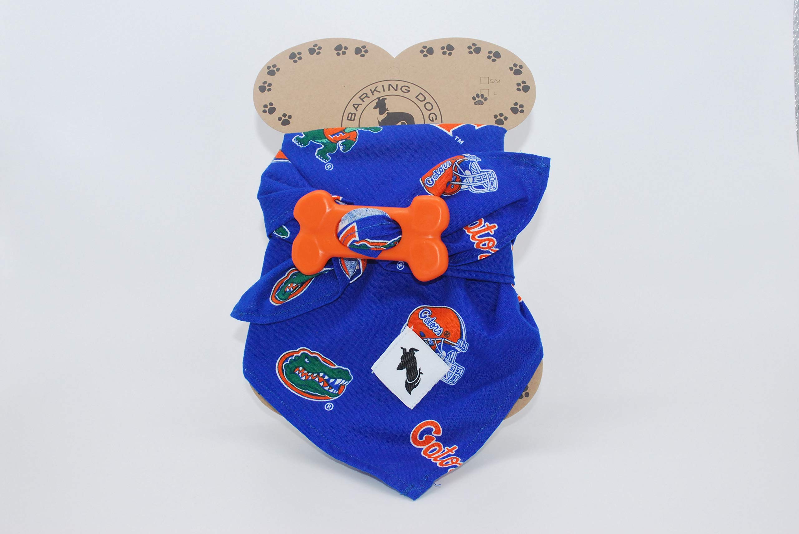 Go Gators! Dog Bandana for Florida Gators Fans - Adjustable Pet Bandana for Game Day, Pet Parties & Gator-Themed Events