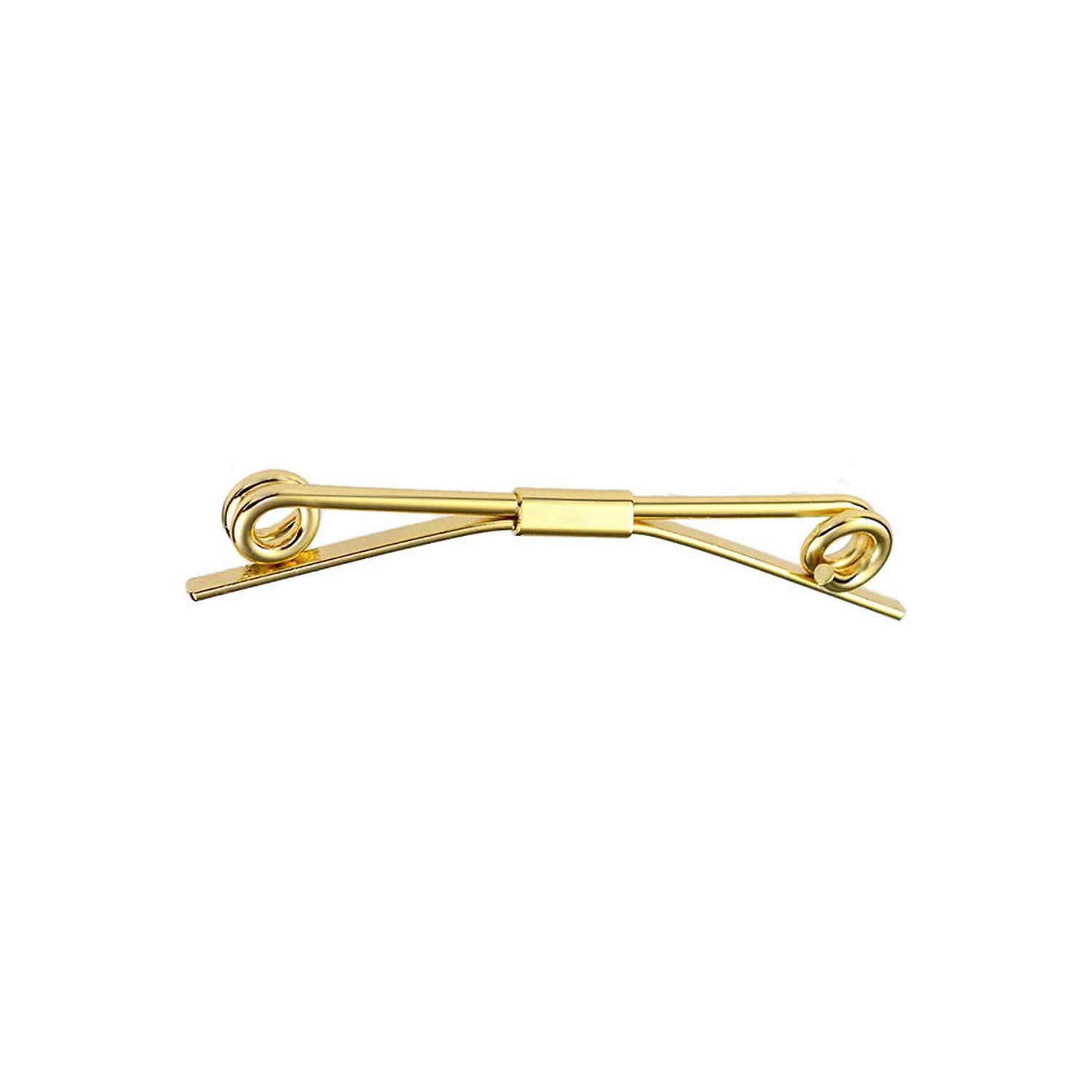 Silver Metal Tie Clips & Collar Bars - Elegant Shirt Collar Stays, Tie Pins & Cravat Clips for Men | Perfect for Weddings, Business Meetings & Formal Events