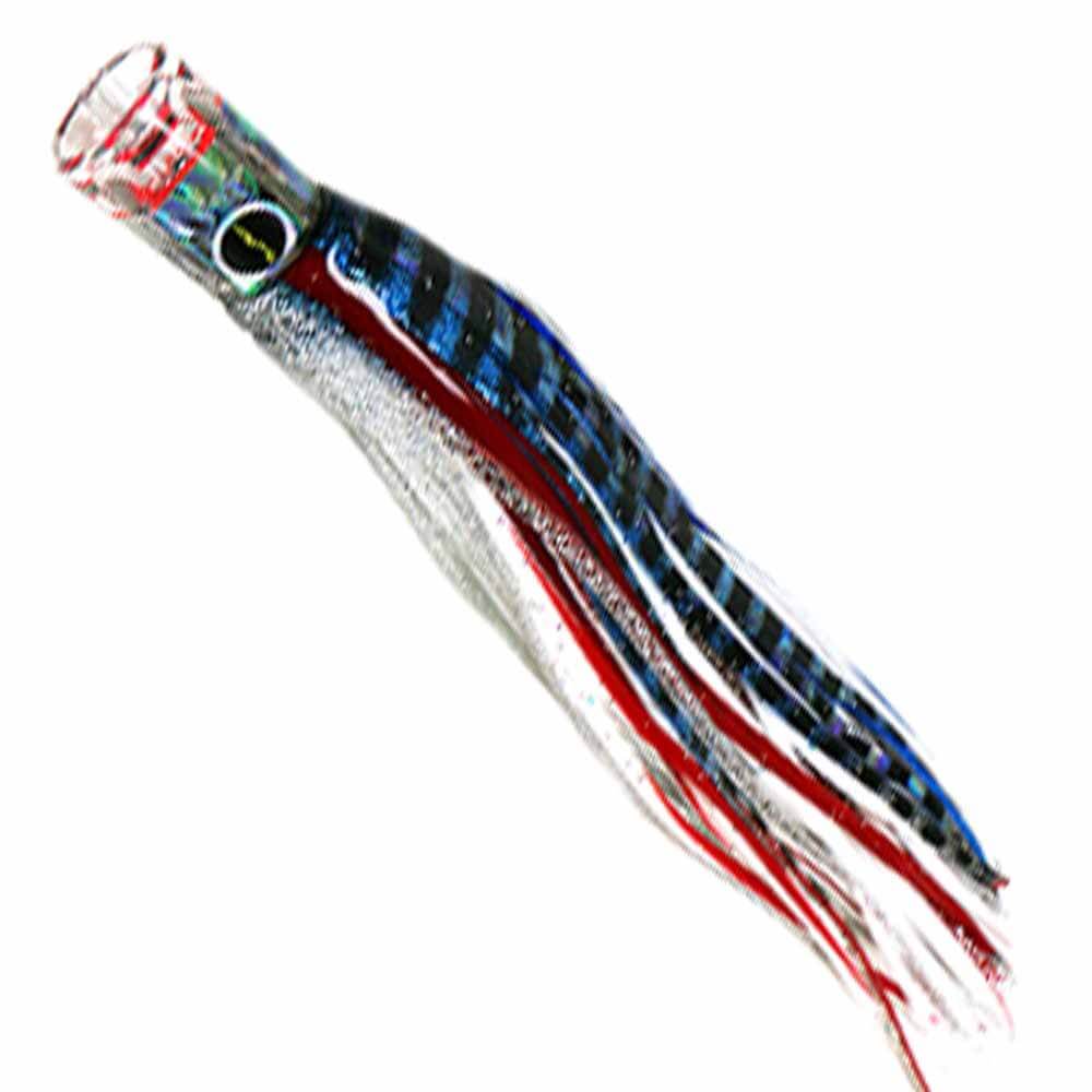 Premium Black Bart El Squid Jr Trolling Fishing Lure - Saltwater & Freshwater Game Fish Attractor for Offshore and Inshore Angling