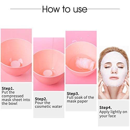 Gold Max Compressed Facial Face Mask Sheet - Hydrating DIY Facial Paper for Spa & Skin Care (Pack of 10) | Perfect for At-Home Spa Days, Travel Skincare & Relaxation