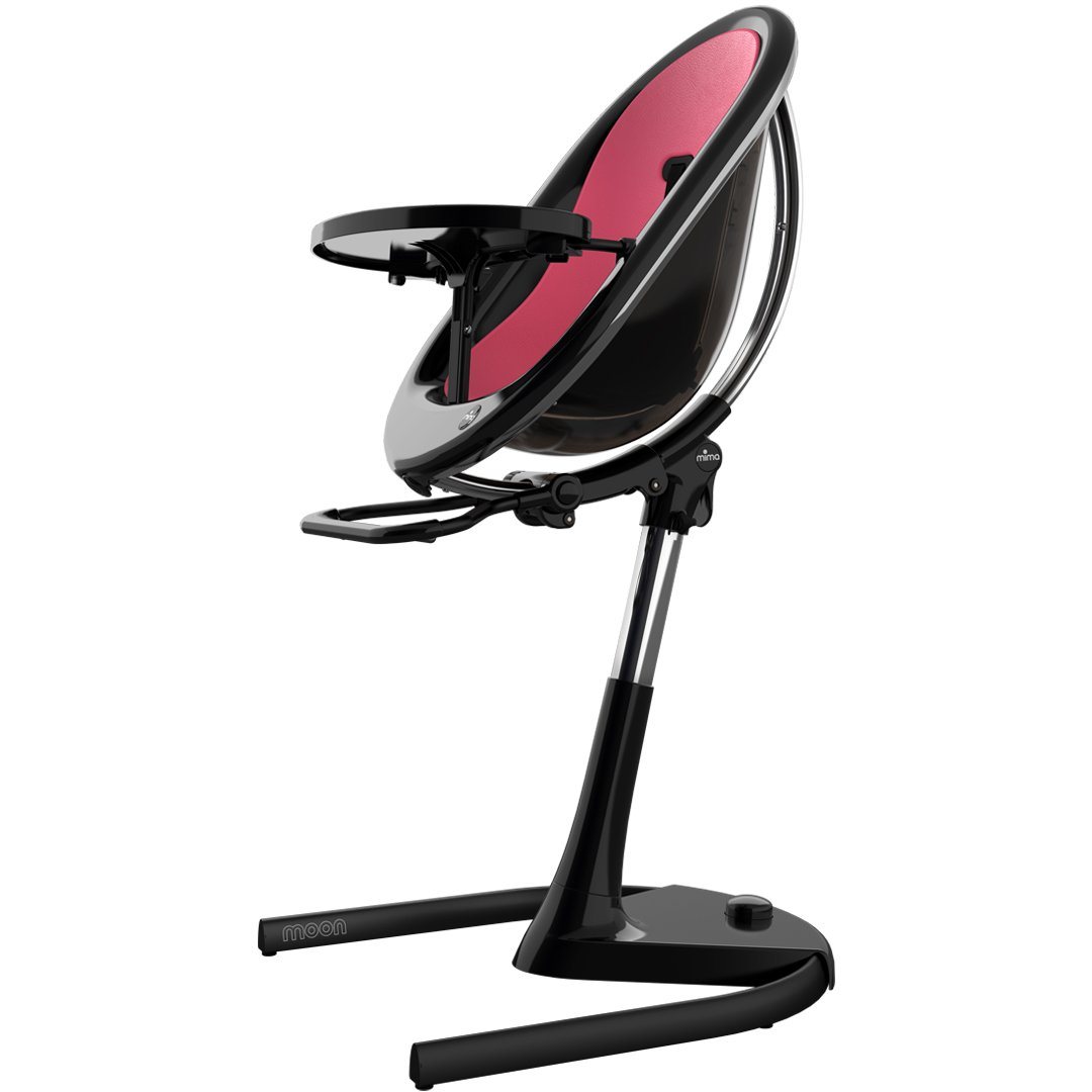 Mima Moon 2G Baby High Chair - Adjustable Height Wooden Toddler Feeding Seat with Removable Tray - Perfect for Dining, Weaning & Playtime at Home