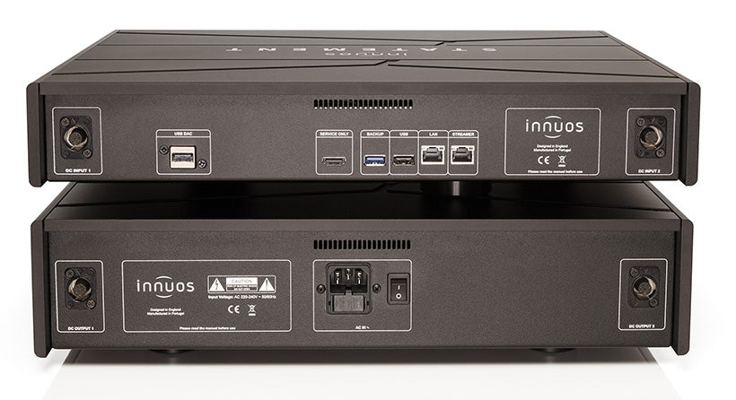 Innuos Statement Server 4TB - High-End Digital Music Storage in Black | Audiophile-Grade Network Audio Player | Perfect for Home Hi-Fi Systems & Recording Studios