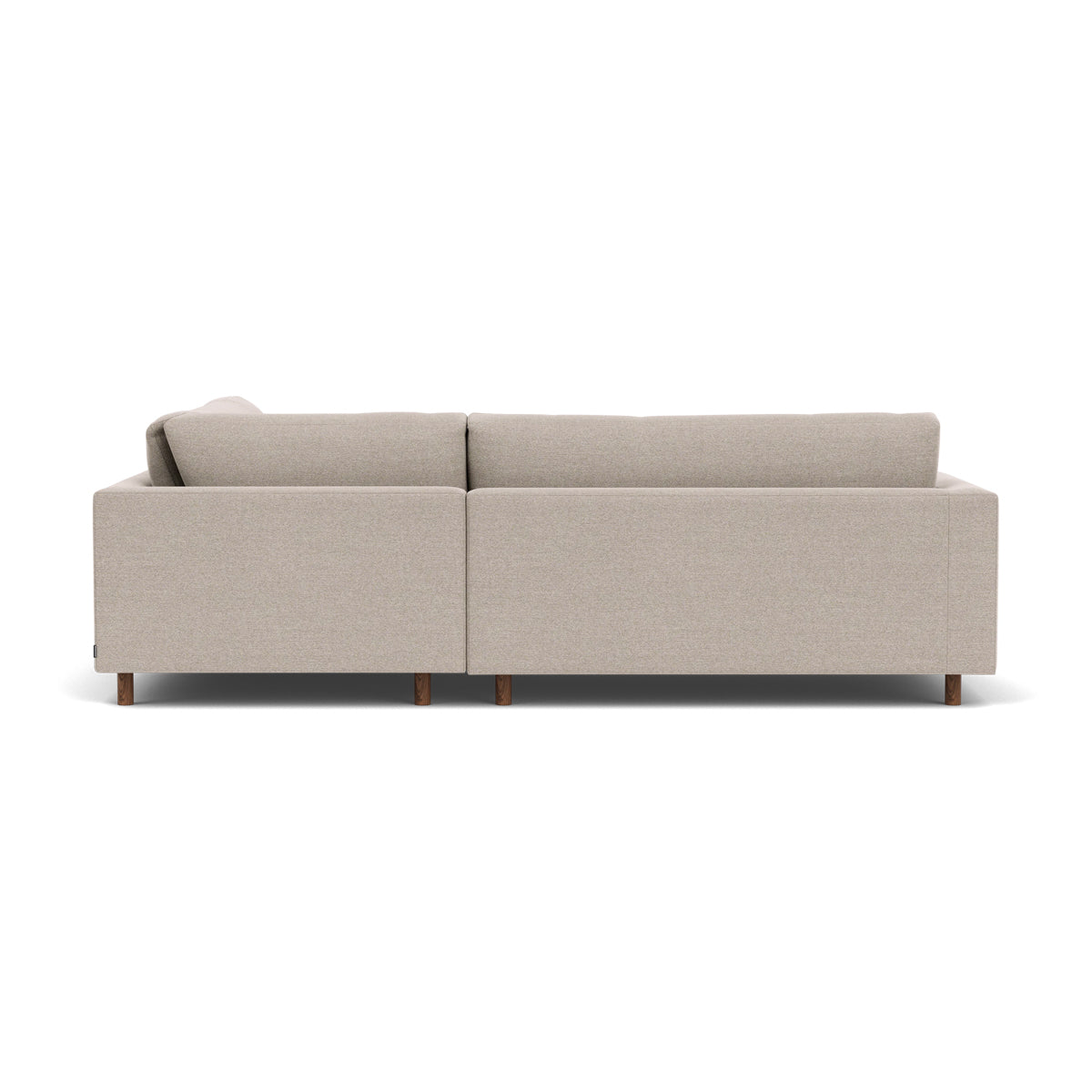 Douglas Fabric Right Corner Sofa - Modern L-Shaped Sectional Couch for Living Room, Small Spaces & Apartments | Comfortable Upholstered Furniture for Family Gatherings & Movie Nights