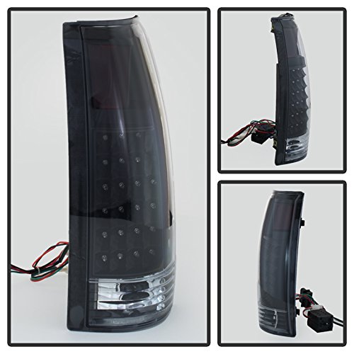 88-98 Chevy C/K Series 1500/2500/3500 & GMC Sierra LED Tail Lights - Durable Replacement for Enhanced Visibility & Style - Perfect for Night Driving, Off-Roading & Truck Customization