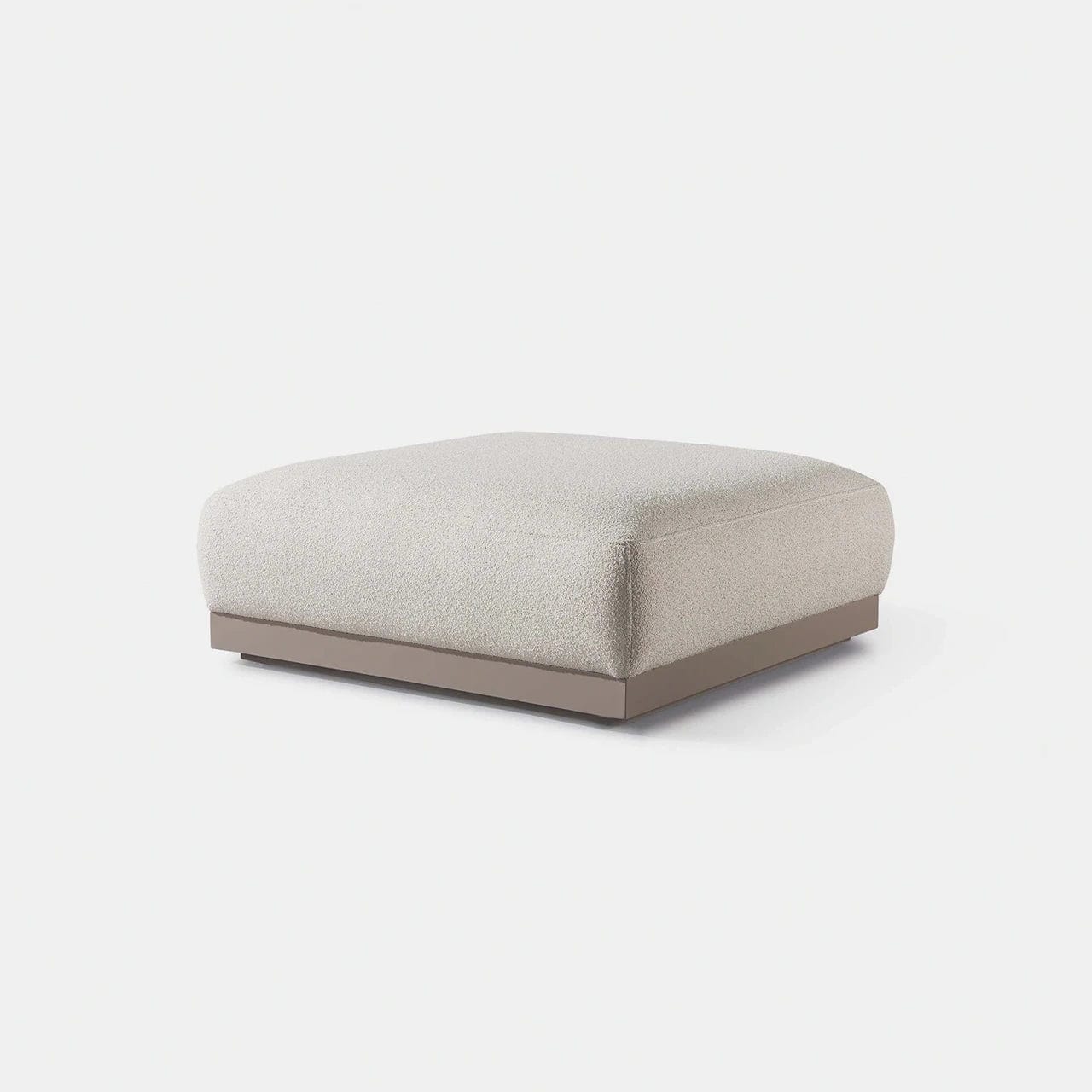 Amalfi Outdoor Ottoman - Waterproof & Weather-Resistant Patio Furniture with Storage - Perfect for Garden, Deck, Poolside, and Backyard Relaxation