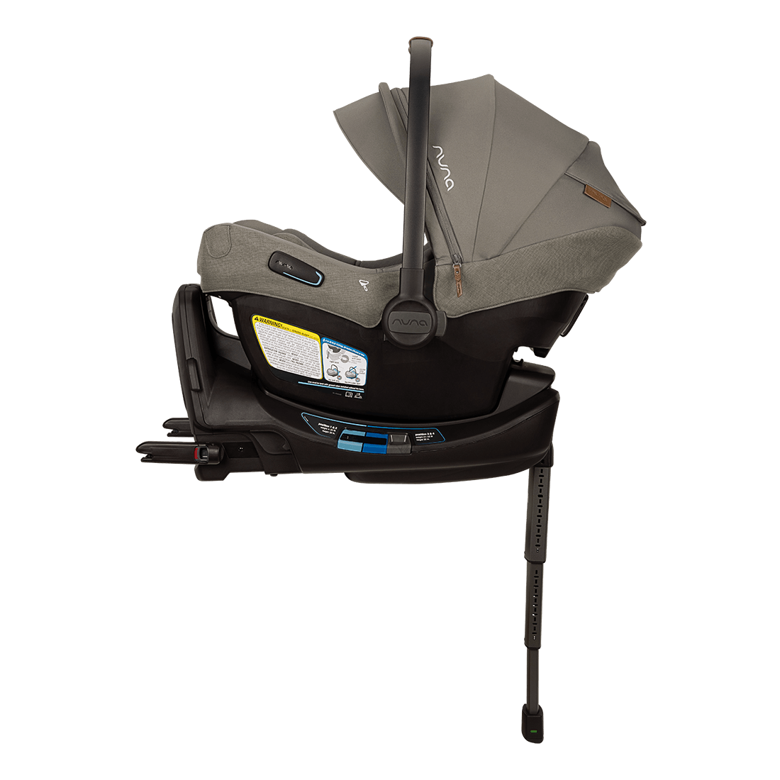 Nuna PIPA Aire RX Infant Car Seat with PIPA RELX Base - Lightweight & Safe Baby Car Seat for Newborns - Perfect for Travel, Daily Commutes & Family Road Trips