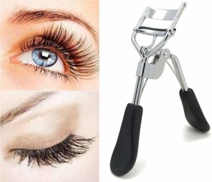 Black Long False Eyelashes with Glue & Eyelash Curler Set - 2 Pairs Natural Looking Lashes for Dramatic Eye Makeup | Perfect for Parties, Weddings & Special Occasions