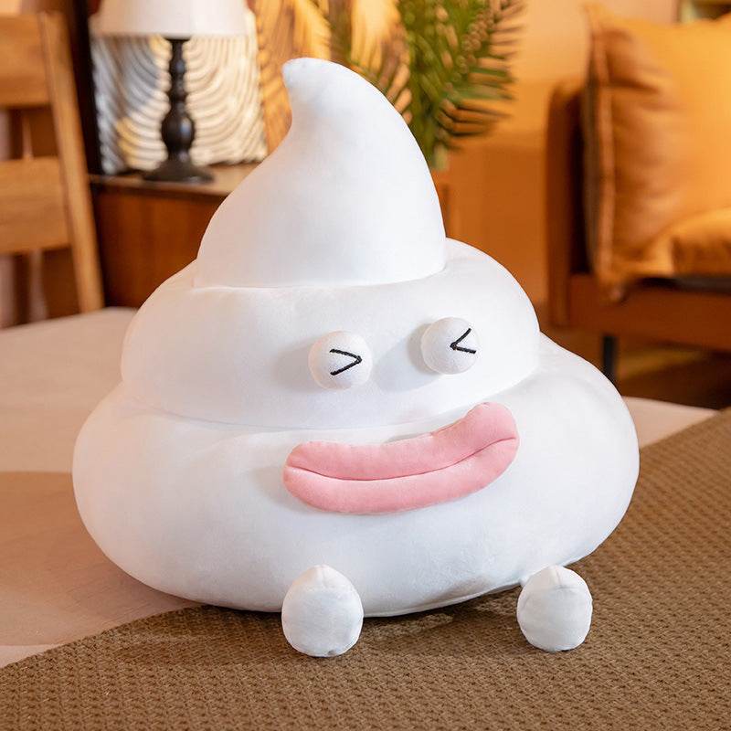 Cute Poop Plush Toy - Funny Kawaii Stuffed Animal for Gag Gifts, Stress Relief & Room Decor - Perfect for Prank Gifts, Office Desk Decor & Anime Lovers