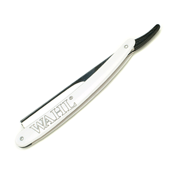 Wahl Professional Folding Razor - White Hair Trimmer for Men & Women - Perfect for Travel, Home & Salon Use
