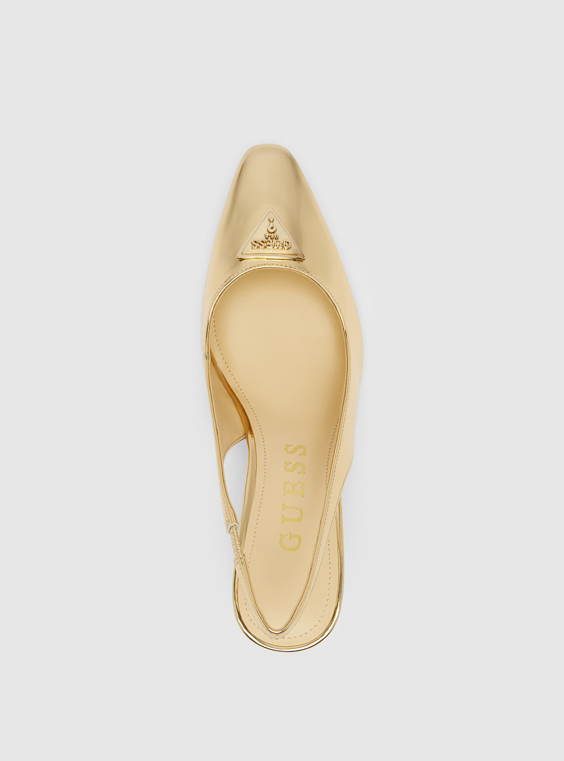 Gold Valinda Block Heel Sandals for Women - Comfortable Mid Heel Dress Shoes for Wedding, Party & Office Wear