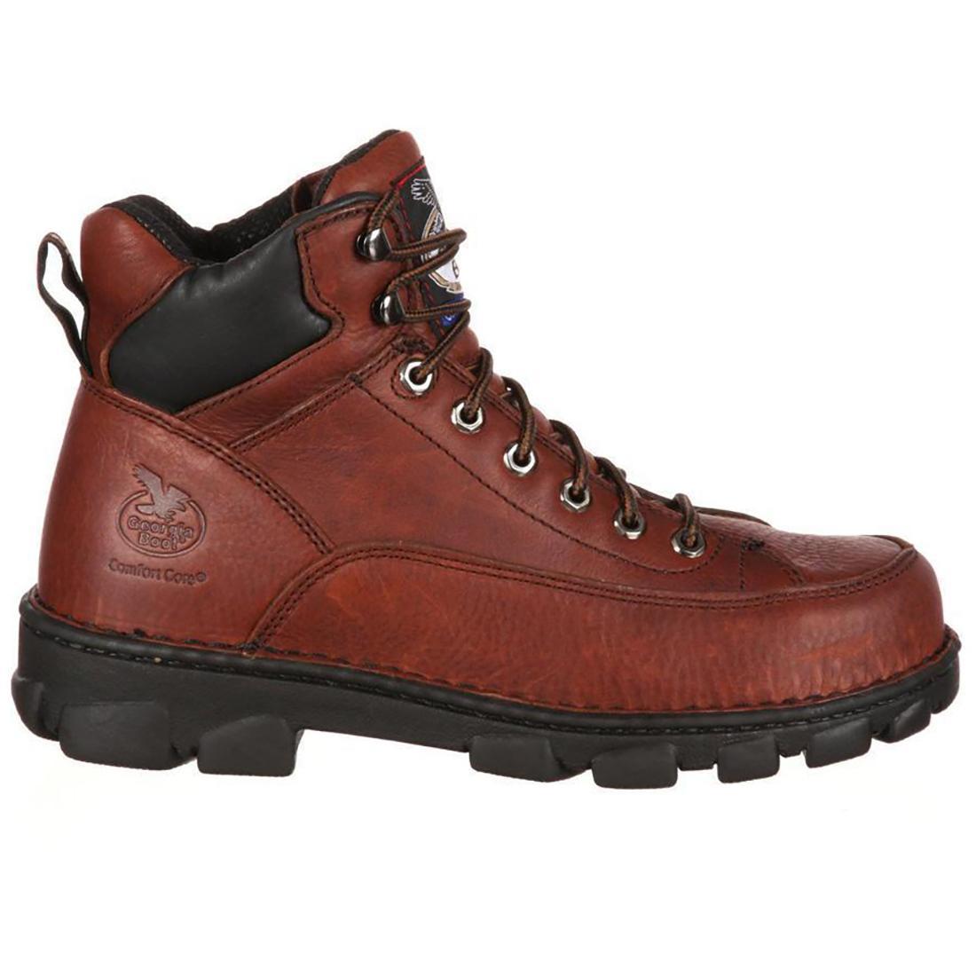 Eagle Light Wide Load Steel Toe Work Boots - Durable Hiking & Construction Safety Shoes for Outdoor Work & Heavy Duty Jobs