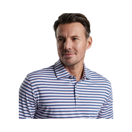Peter Millar Joan Performance Polo Shirt for Men - Moisture-Wicking, Breathable Golf & Casual Wear