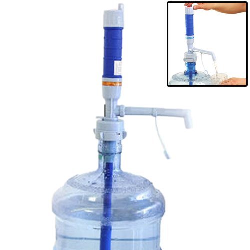 5 Gallon Battery Operated Water Pump Dispenser with On/Off Switch - Portable Drinking Water Solution for Home, Office, and Outdoor Use
