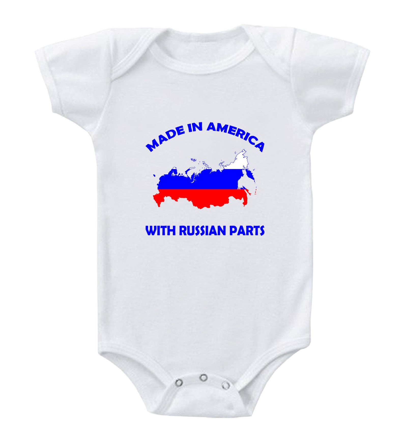 Premium American-Made Baby Bodysuit - Soft 100% Cotton Unisex Infant Onesie for Boys & Girls - Perfect for Playtime, Daycare & Family Outings