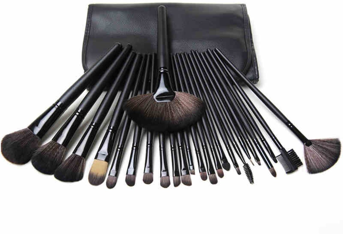 Professional Inglis Lady E Luxury 24-Piece Makeup Brush Set - Soft Bristles for Flawless Foundation, Blending & Contouring - Perfect for Everyday Makeup & Professional Artists