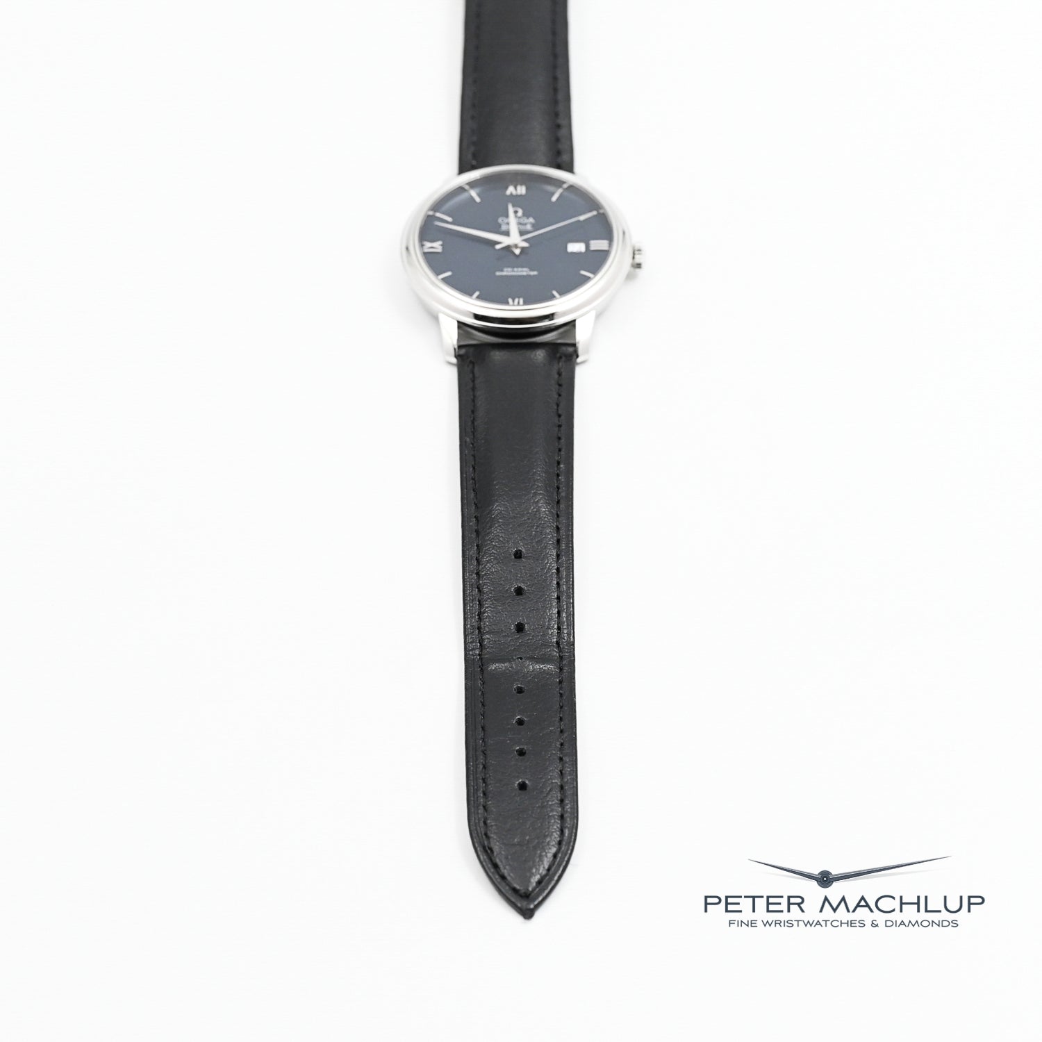 Omega Deville Prestige Date Men's Watch - Luxury Automatic Dress Watch with Date Display - Perfect for Business, Formal Events & Special Occasions