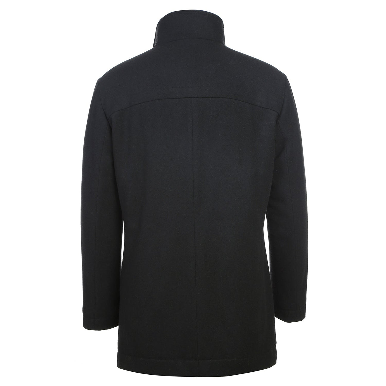 Alessandro Vitello by Renoir Black Short Coat 830 5 - Premium Leather Jacket for Men, Stylish & Durable - Perfect for Casual Outings, Date Nights & Business Events