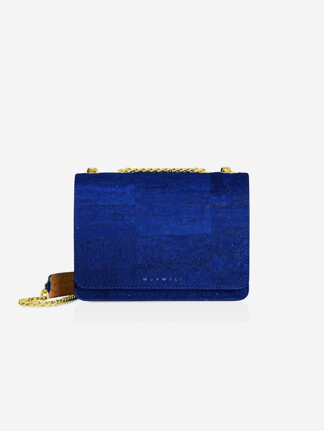 Alpha Handcrafted Cork Vegan Crossbody Bag for Women | Navy Blue Eco-Friendly Purse | Perfect for Travel, Shopping & Everyday Use