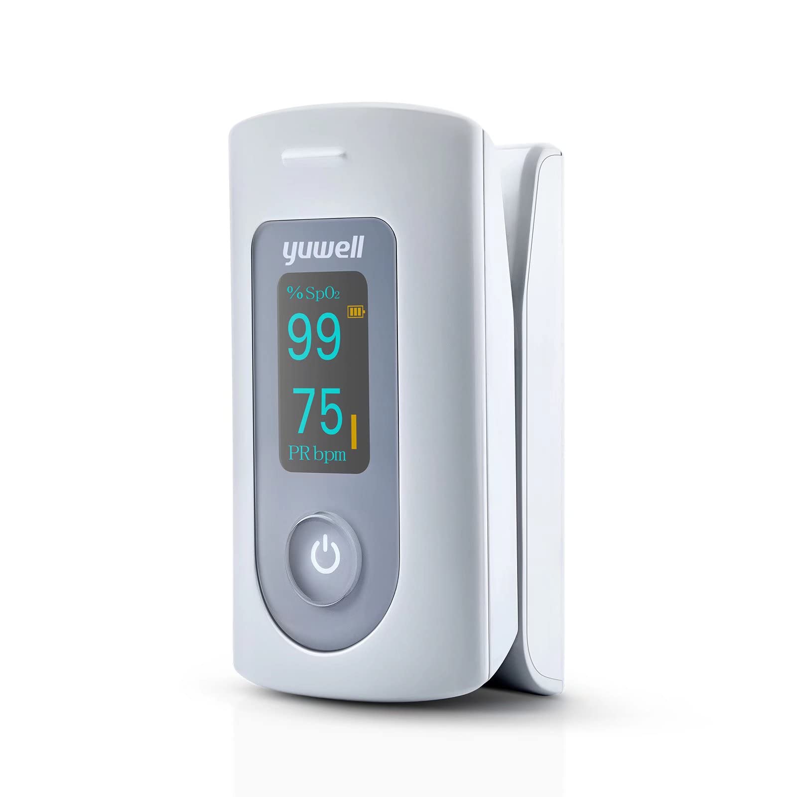 yuwell Fingertip Pulse Oximeter - Accurate Blood Oxygen Saturation (SpO2) and Heart Rate Monitor with LED Display - Ideal for Home Use, Travel, Sports & Health Monitoring