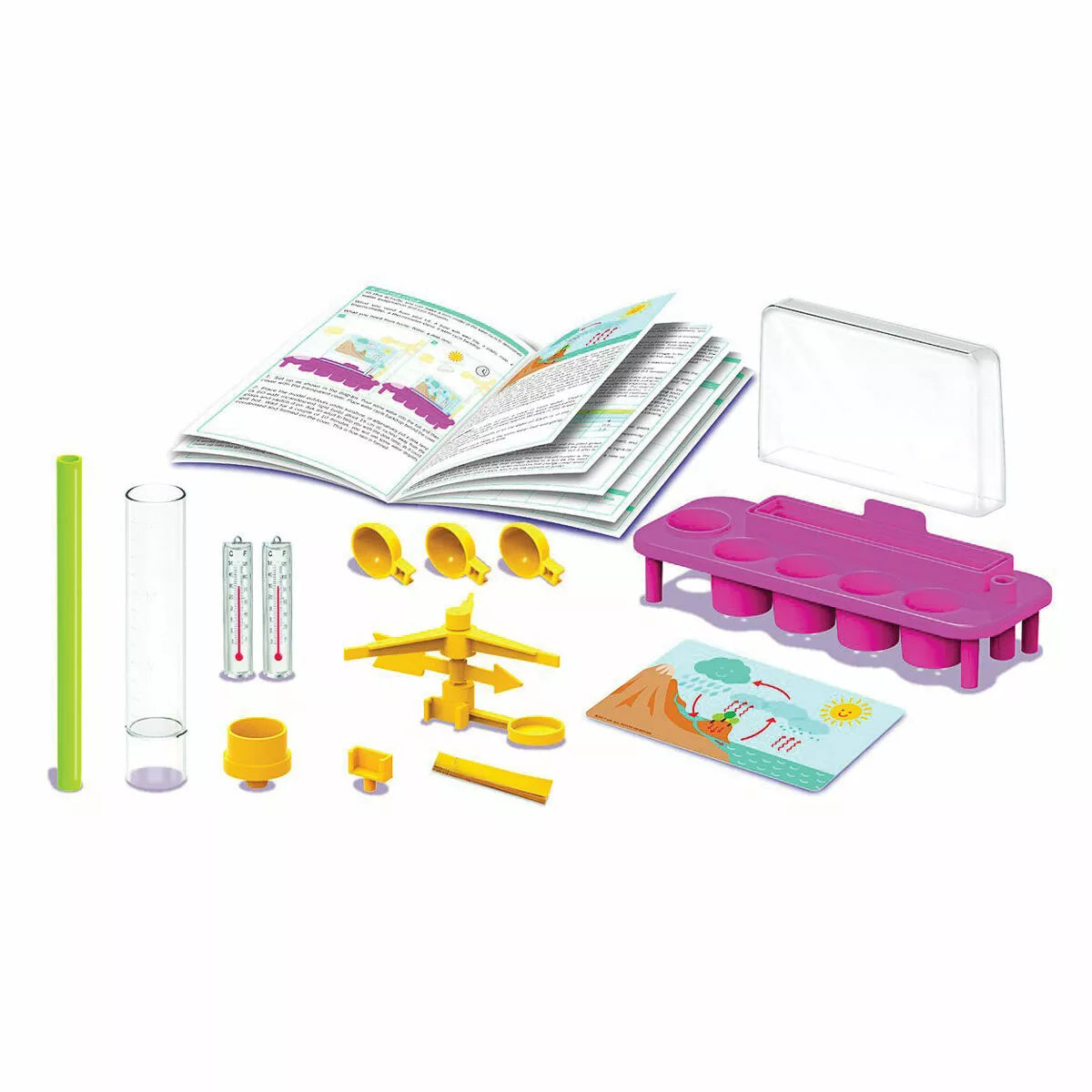 Powered Kids Weather Station - Interactive STEM Learning Toy for Children | Perfect for Home, Classroom & Outdoor Science Experiments