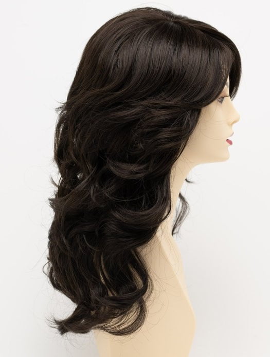 Christine Mono Part Synthetic Wig - Natural Looking Heat Resistant Hairpiece for Women - Perfect for Cosplay, Daily Wear & Special Occasions