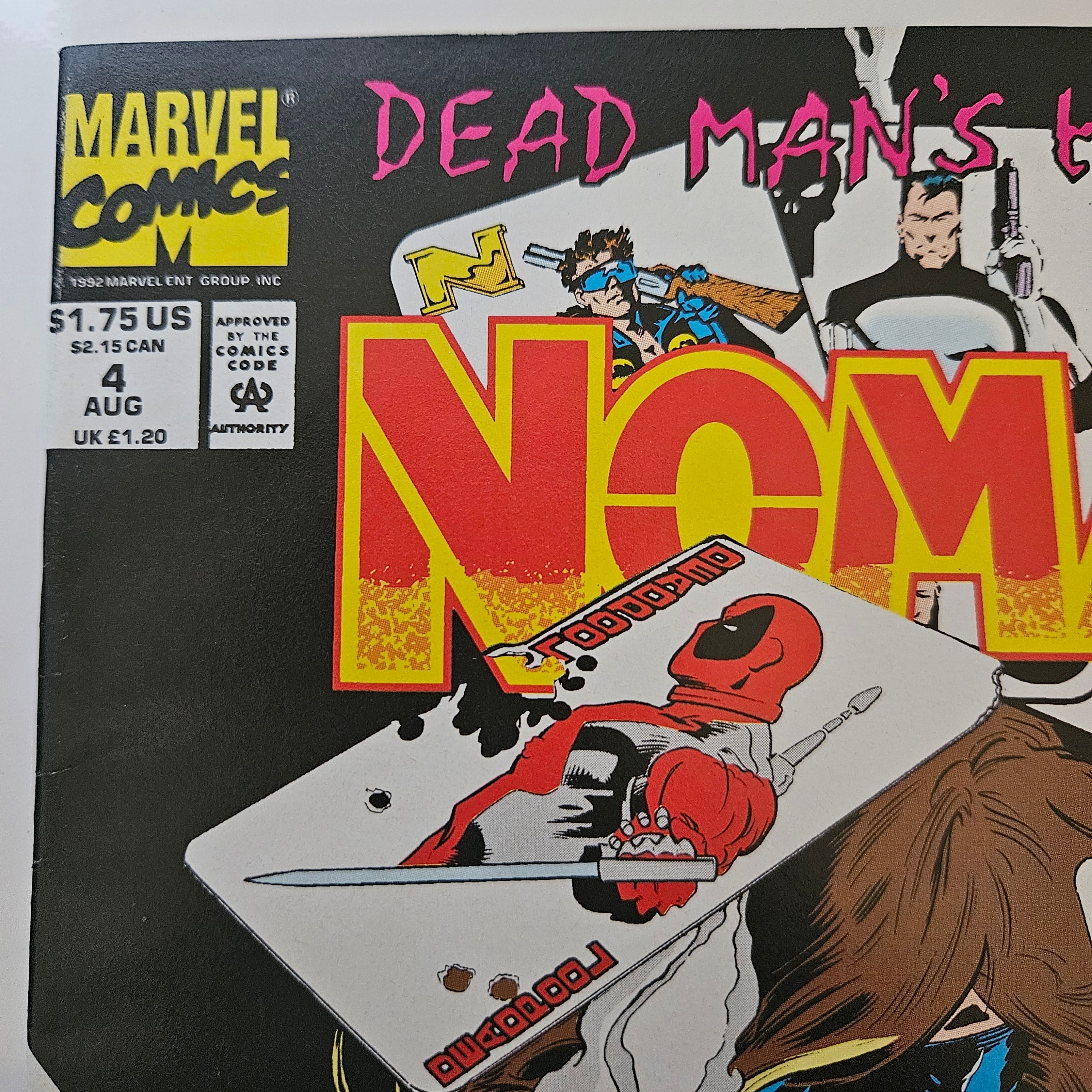Dead Man's Hand: Nomad #4 - The Dead Man's Hand | Marvel Comic Book | 1998 Edition | Collectible Superhero Graphic Novel for Fans & Comic Enthusiasts