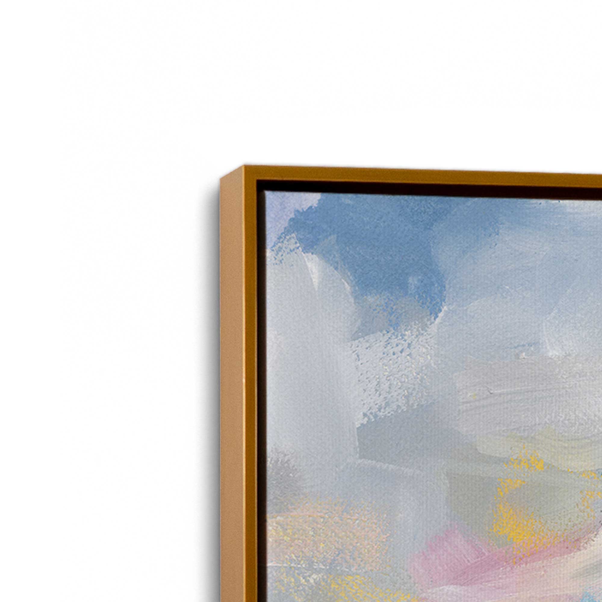 Dreamy Evening Abstract Canvas Wall Art - Modern Home Decor for Living Room, Bedroom & Office