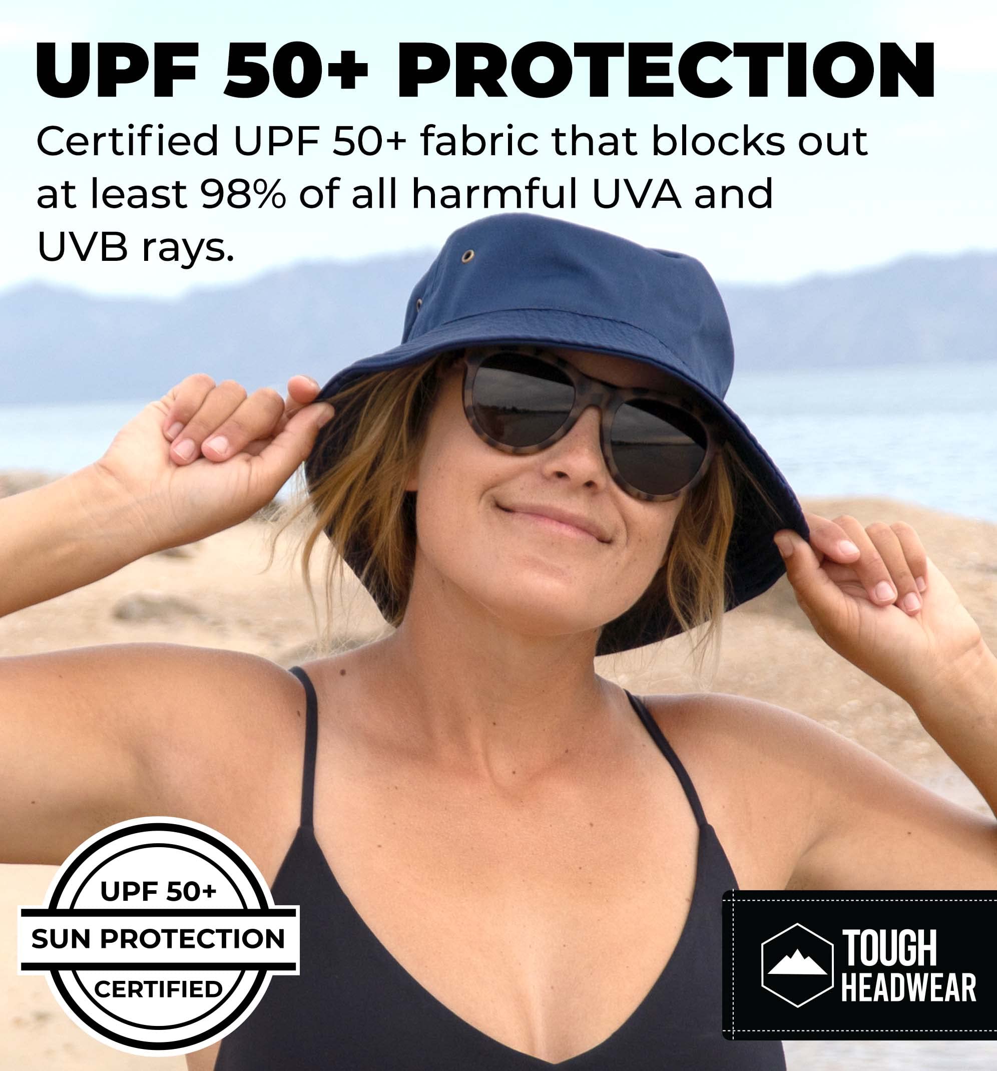 Stylish Summer Bucket Hat for Women & Men - UV Protection Fisherman Hat for Beach, Outdoor & Travel - Breathable Sun Hat for Hiking, Gardening & Vacation