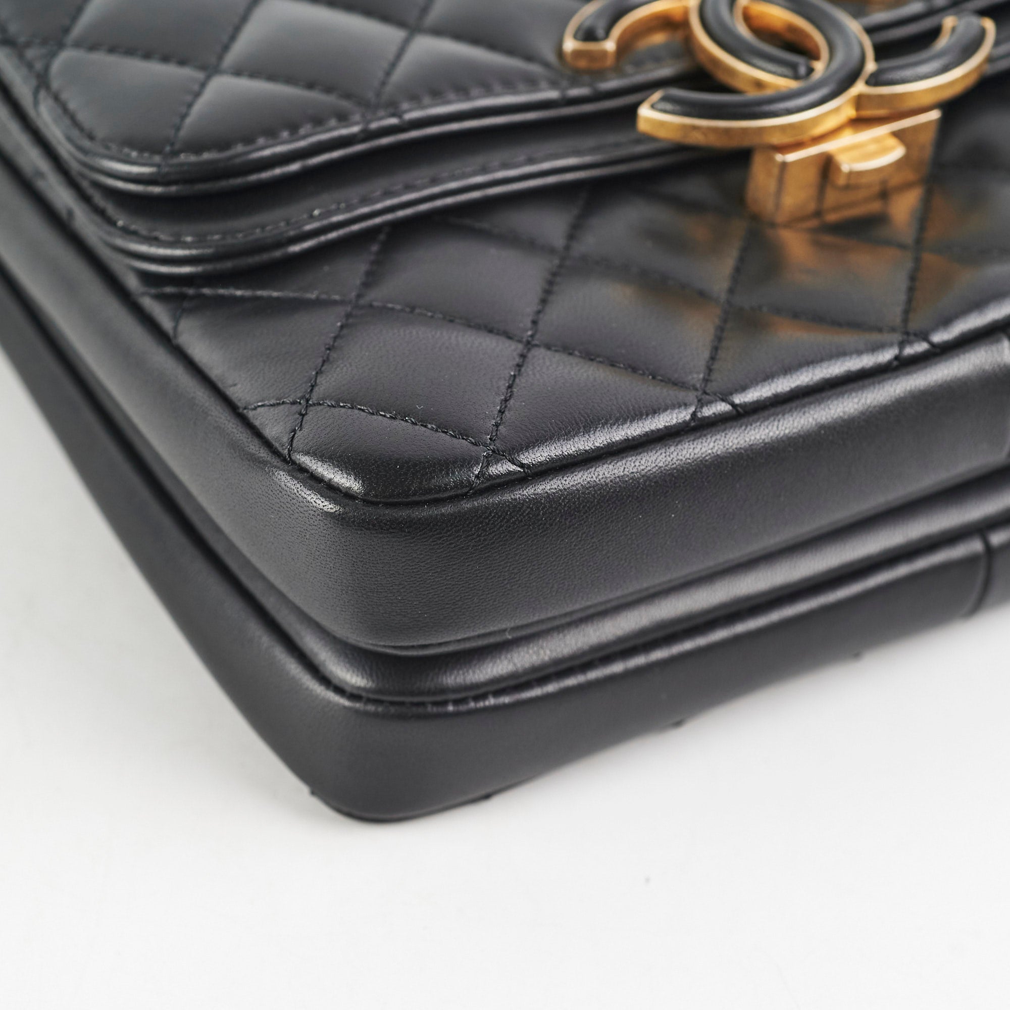 Chanel Mini Flap Bag 19A Black Lambskin Leather Crossbody Purse for Women | Luxury Designer Handbag for Evening Parties & Date Nights