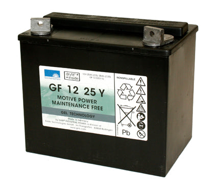 12V 28Ah Deep Cycle Golf Cart Battery - Rechargeable AGM Battery for Golf Carts, Electric Scooters & Mobility Devices - Perfect for Golf Courses, RV Camping & Marine Use
