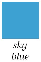 Sky Blue