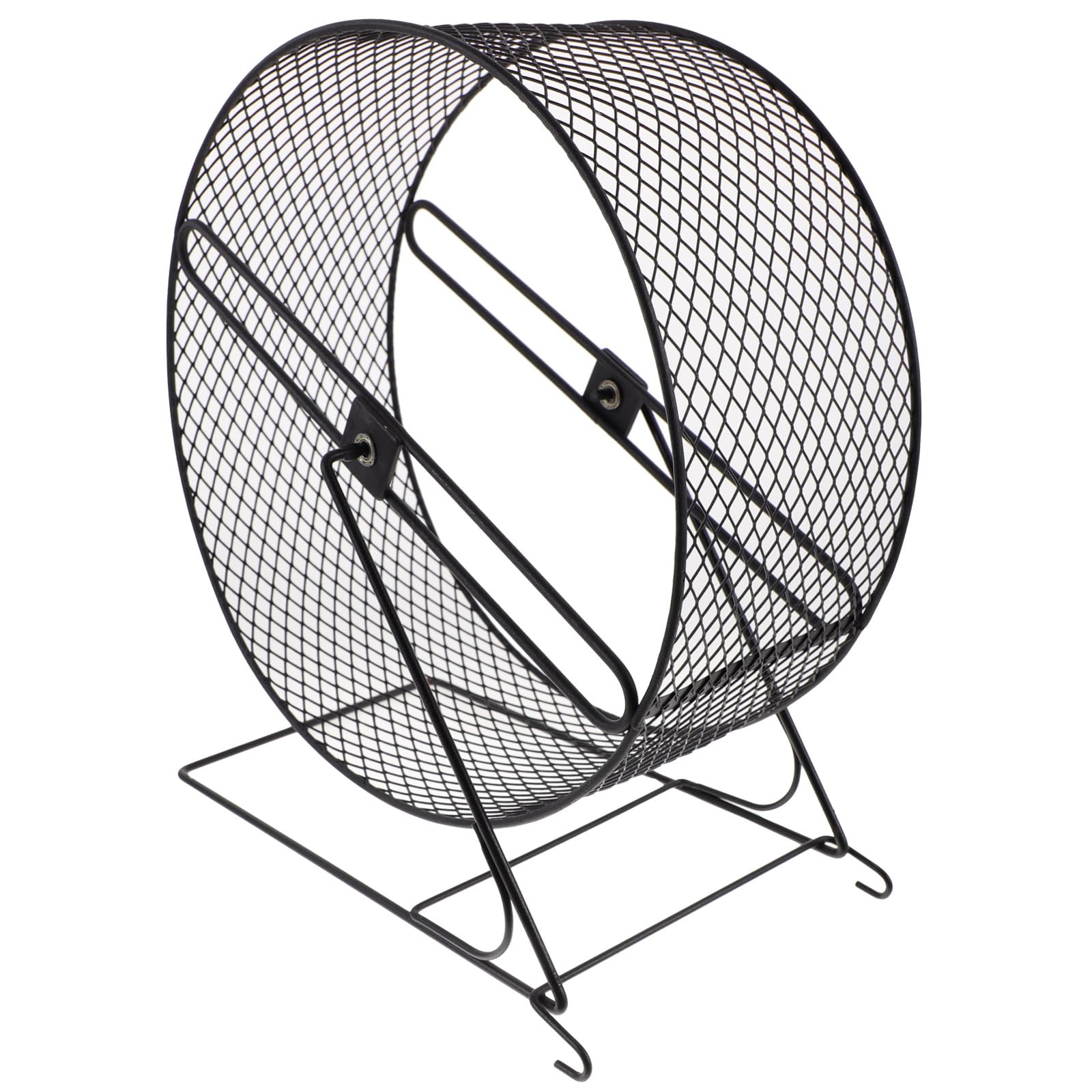 Silent Hamster Exercise Wheel - Non-Slip Chinchilla Running Wheel with Stand for Hedgehogs, Small Pets | Durable Cage Accessories for Hamsters, Gerbils & Small Animals | Perfect for Nighttime Play & Quiet Exercise