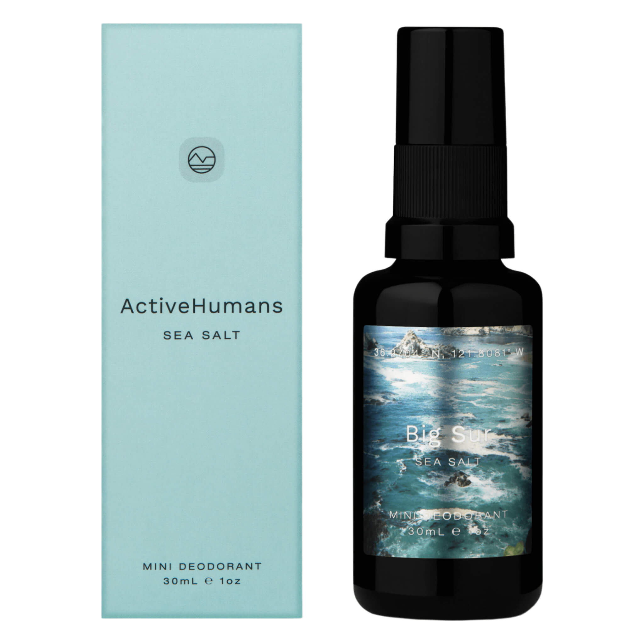 Natural Deodorant with Sea Salt - Aluminum-Free & Organic for Sensitive Skin - Fresh All Day Protection for Men & Women - Perfect for Workouts, Outdoor Activities & Daily Use