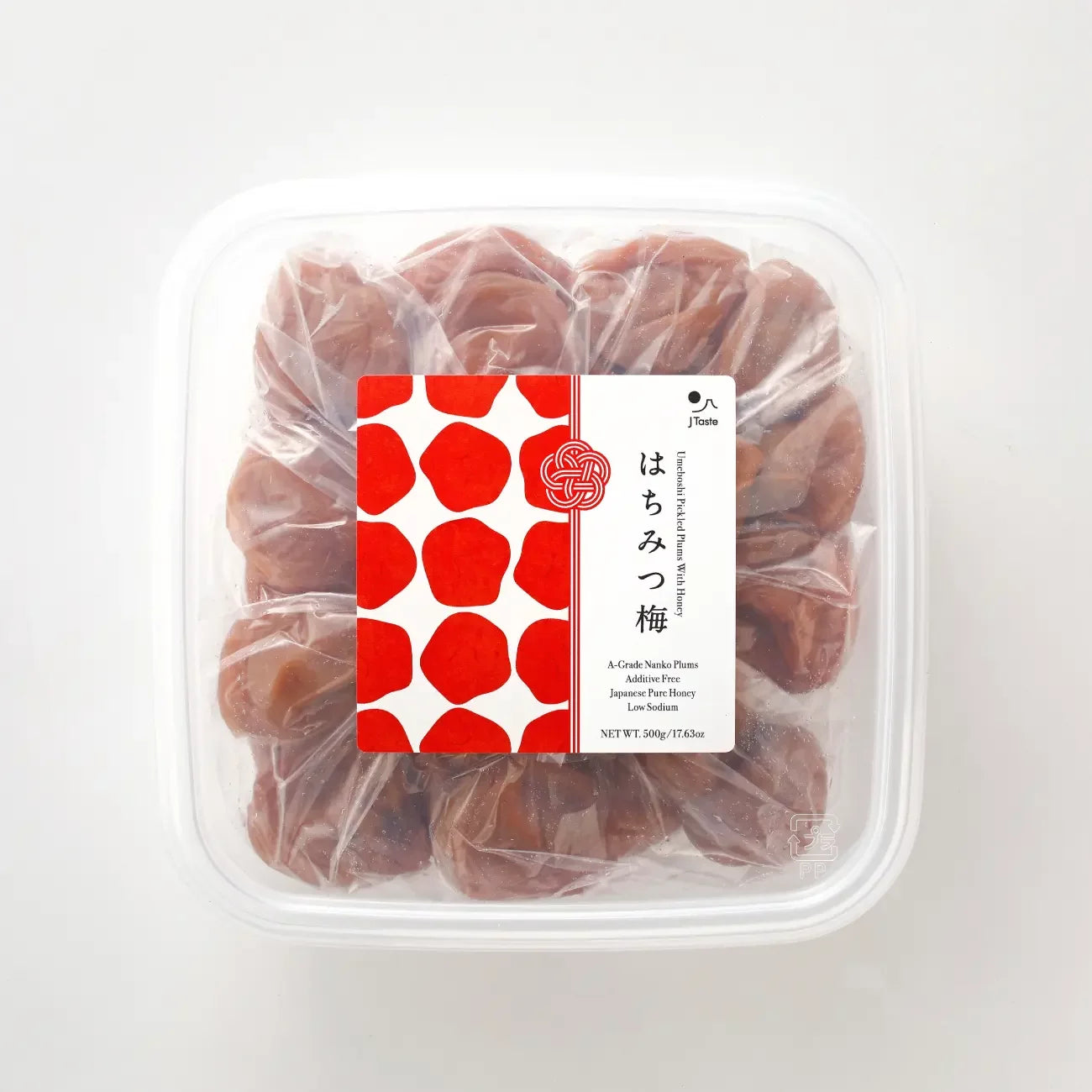 Organic J Taste Umeboshi - Japanese Nanko Plums Pickled with Natural Honey (500g) | Authentic Japanese Snack for Sushi, Rice Bowls & Healthy Eating