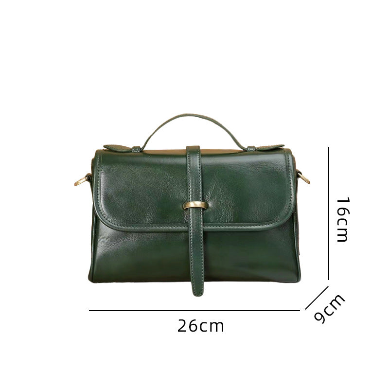 Stylish Women's Leather Crossbody Bag - Fashionable Shoulder Purse for Everyday Use, Travel & Work | Durable & Lightweight Handbag for Women