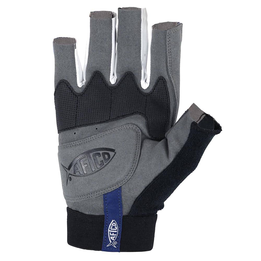 AFTCO Solmar Fishing Gloves - Saltwater & Freshwater Fishing Gloves for Men & Women - Non-Slip Grip, UV Protection, Durable for Offshore & Inshore Fishing - Perfect for Deep Sea, Kayak, and Boat Fishing