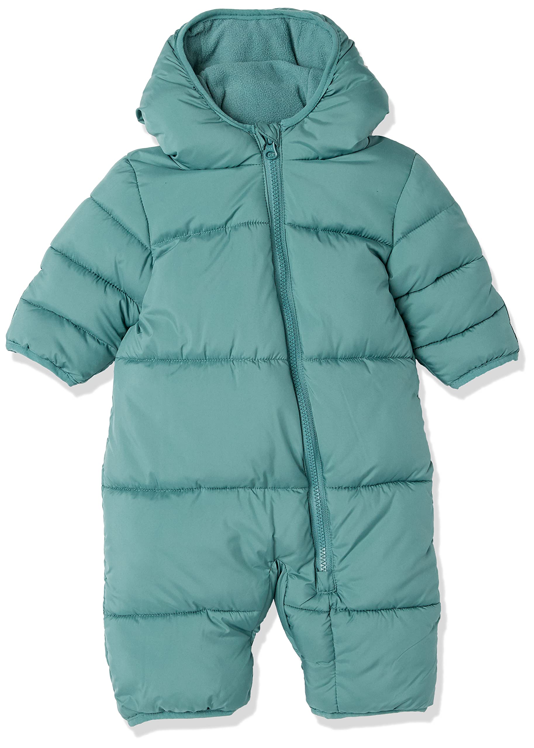 Amazon Essentials Unisex Baby Puffer Bunting Suit - Warm Winter Snowsuit for Infants & Toddlers - Perfect for Outdoor Play, Snow Days & Cold Weather Adventures