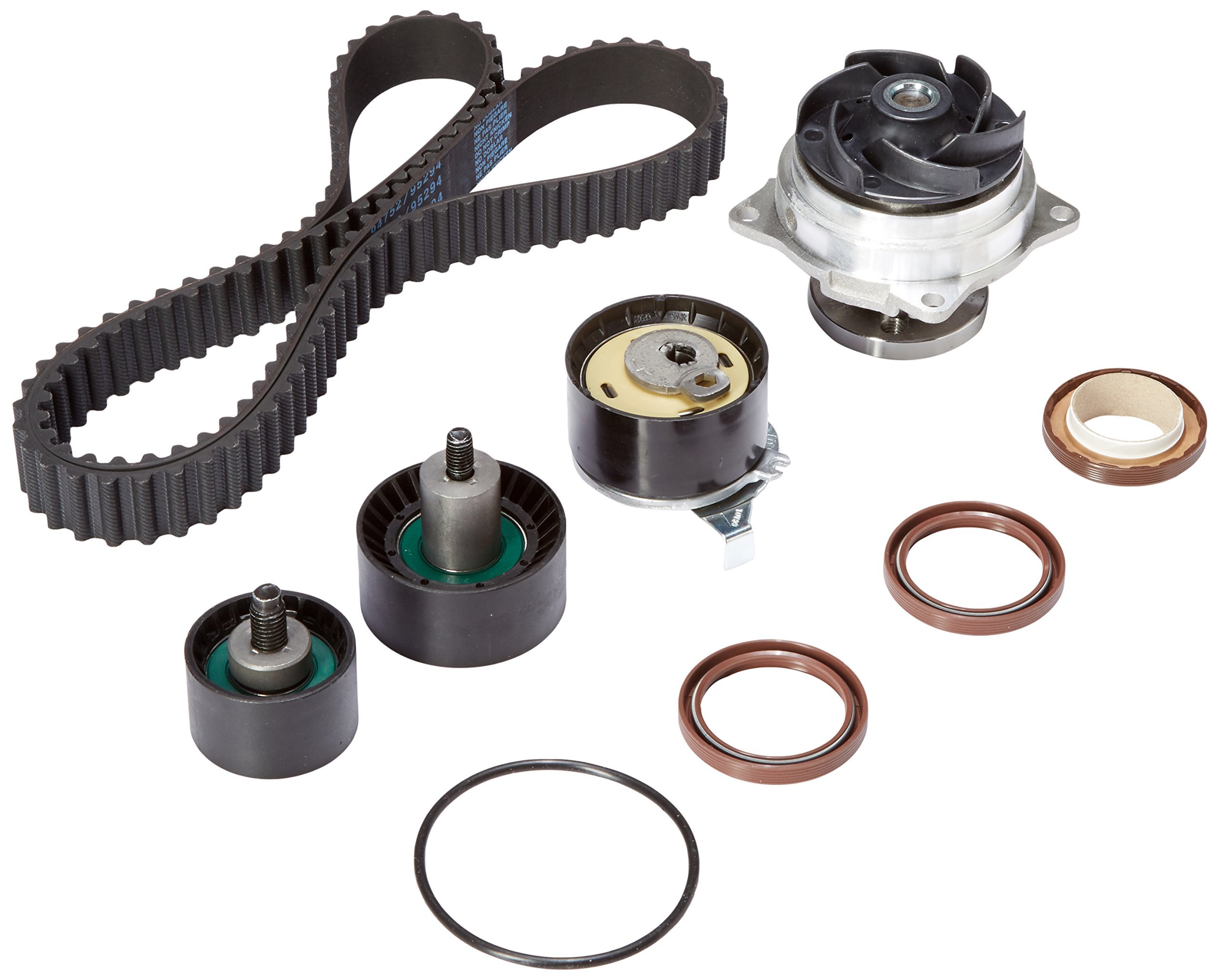 Dayco WP294K2AS Water Pump Kit with Seals - Replacement for Ford, Chevy, Dodge - High-Performance Cooling System Repair - Perfect for Trucks, SUVs, and Off-Road Vehicles